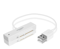 AXAGON ADSA-1S Adapter USB 2.0 SATA do szybkiego przyłączenia 2.5" SSD/HDD Z pudełkiem - 1485417 - zdjęcie 1